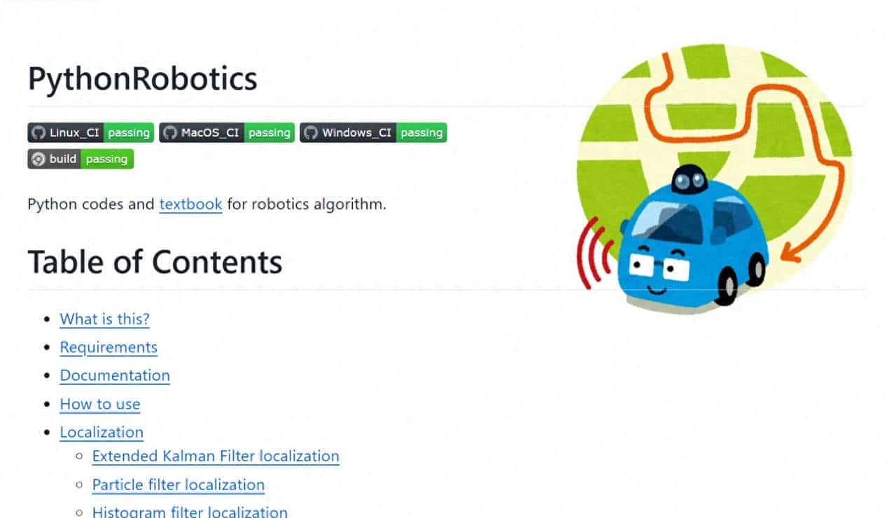 学做机器人！PythonRobotics：机器人算法学习的全能教科书