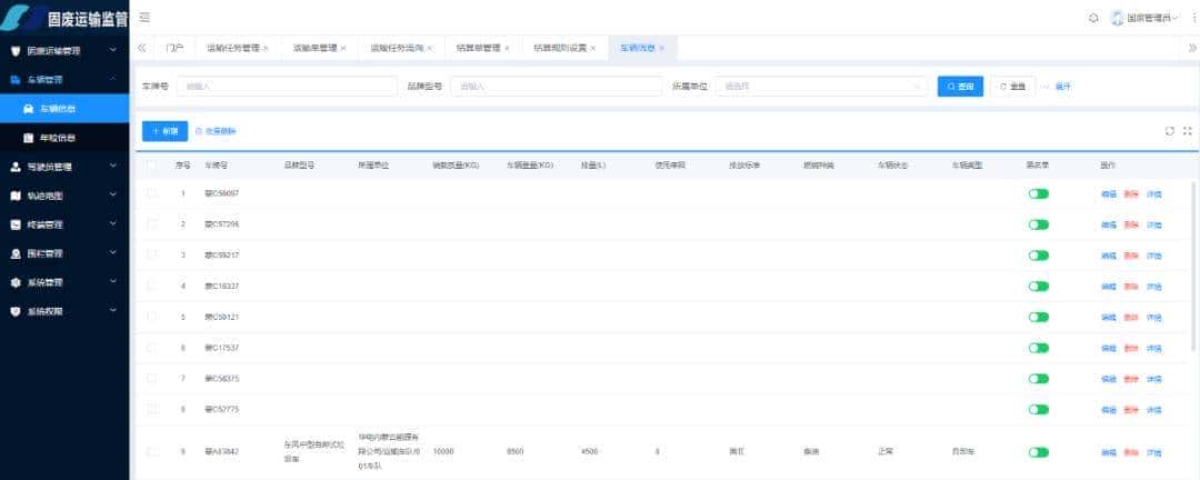 固废运输管理系统：智能调度 + 实时追踪，破解运输难题