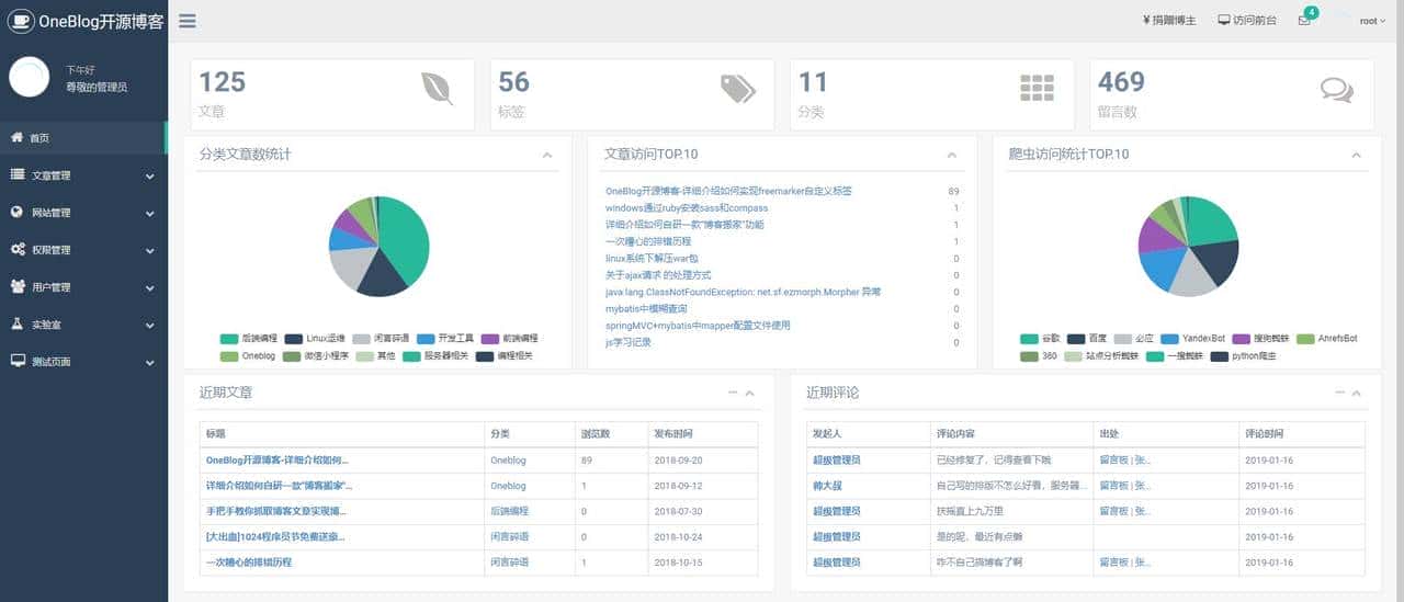 推荐14个开源免费的blog博客系统，好看又实用