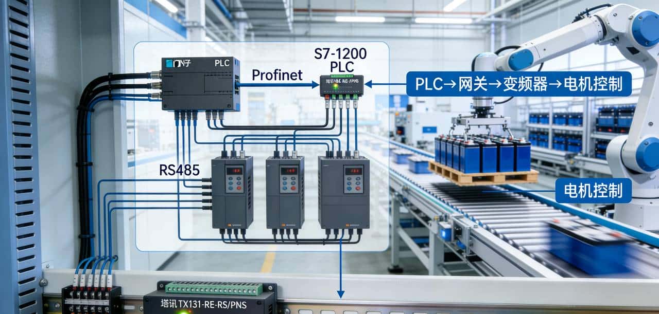 探寻Profinet转Modbus RTU实力厂商，塔讯技术