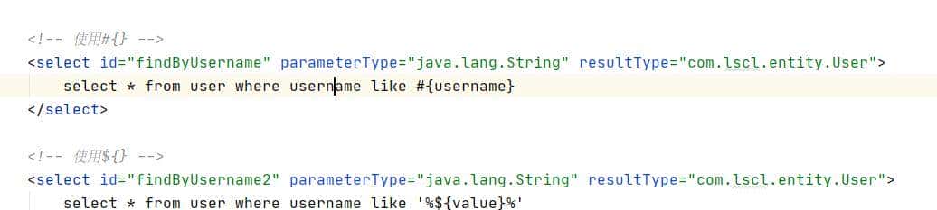 MyBaits中#{}和${}的真正区别，${}的使用场景，#{}如何防止注入