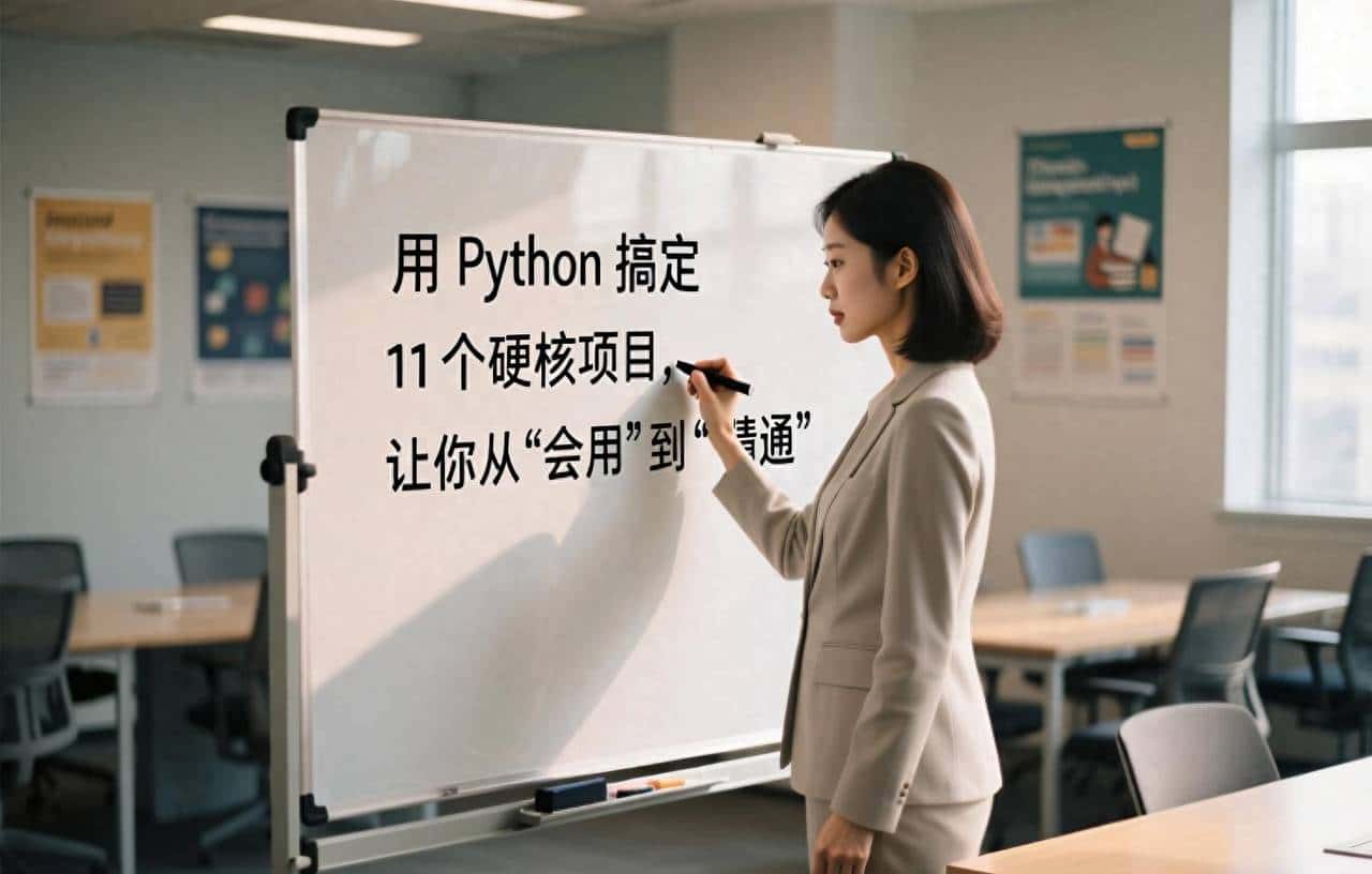 用 Python 搞定 11 个硬核项目，让你从“会用”到“精通” - 宋马