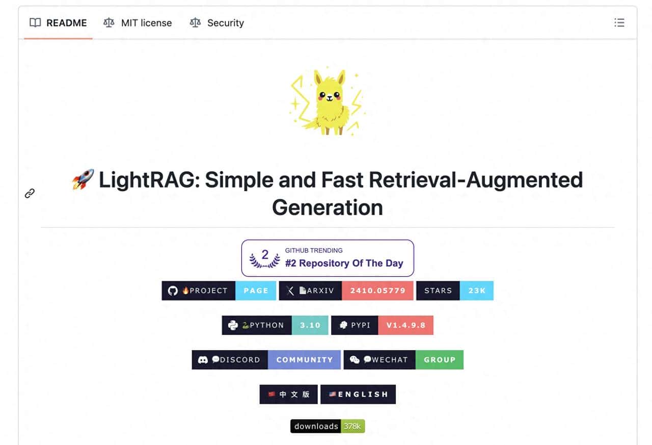 LangChain 太重太复杂？我试了下 LightRAG，AI 知识检索快得离谱！ - 宋马