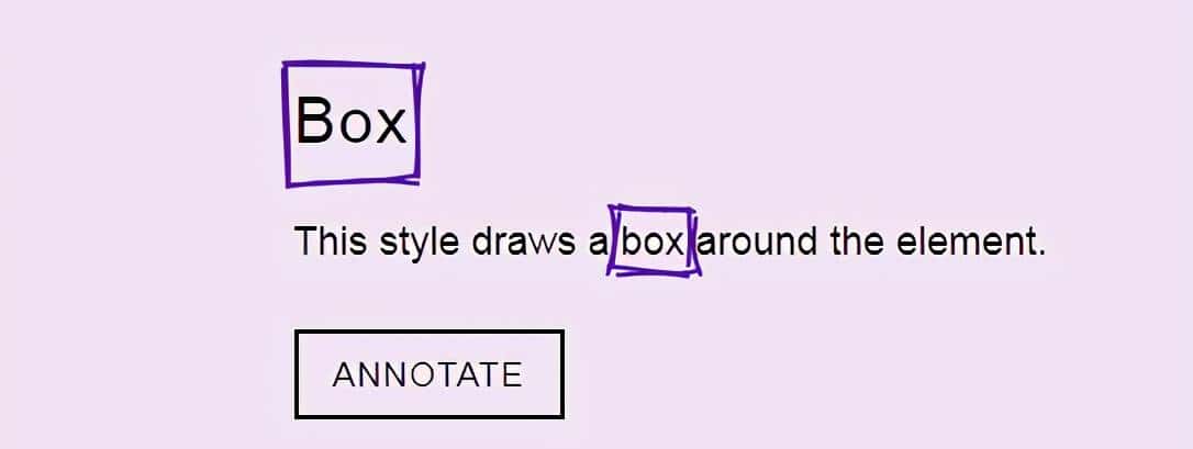 JavaScript超好看手绘风格的注释组件—rough