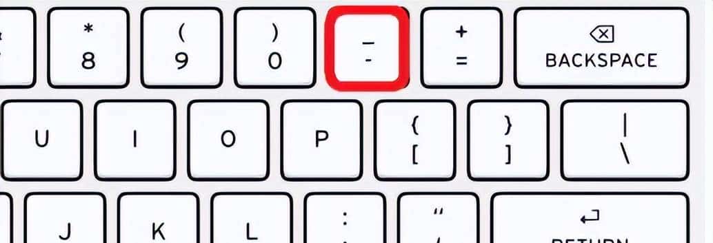 浅说下划线与减号 - 宋马