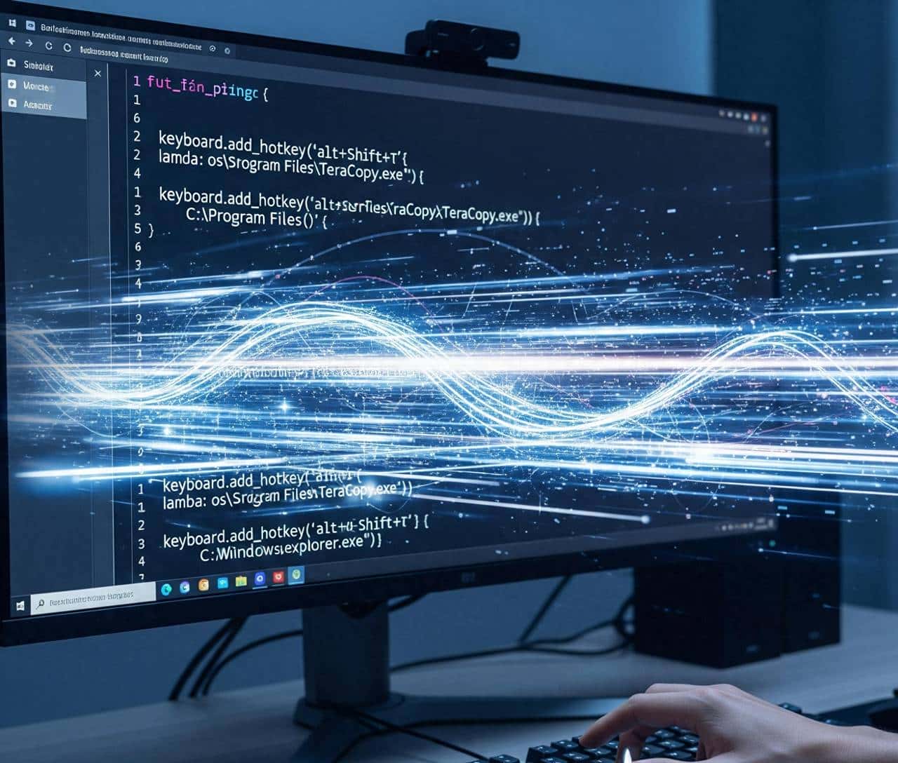 不装软件，一行代码打造你的专属电脑效率加速键 - 宋马