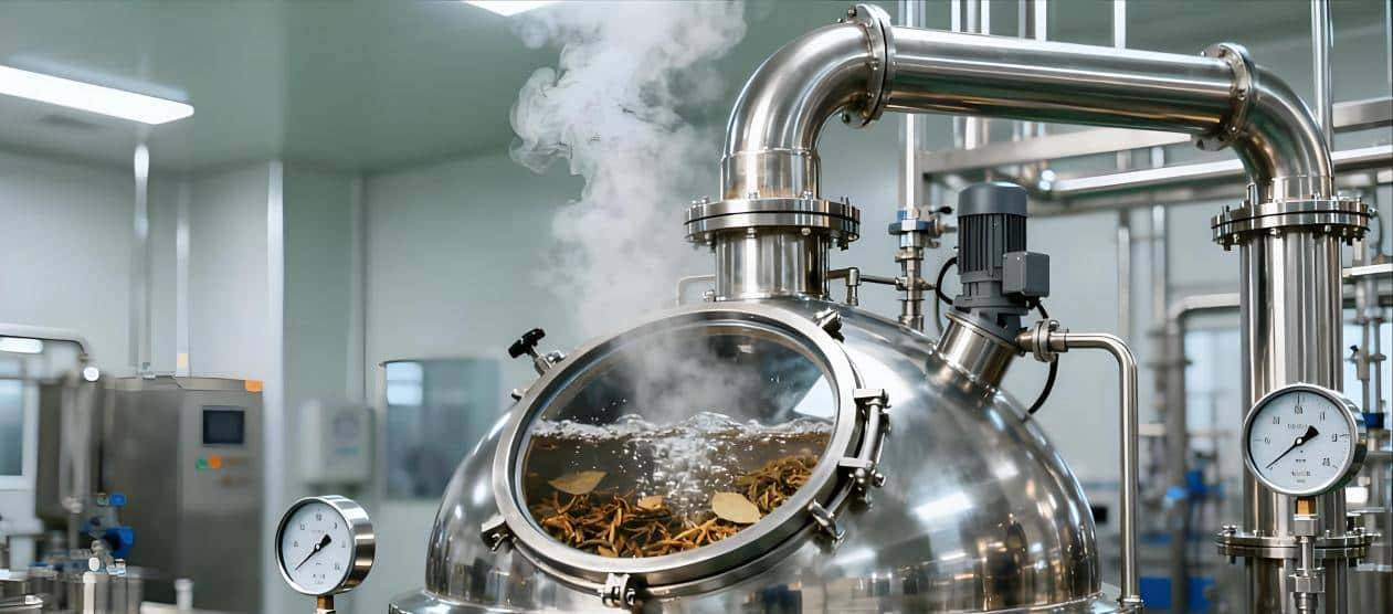 Modbus RTU 转 Modbus TCP工业自动化中药提取生产线通讯难题破解方案