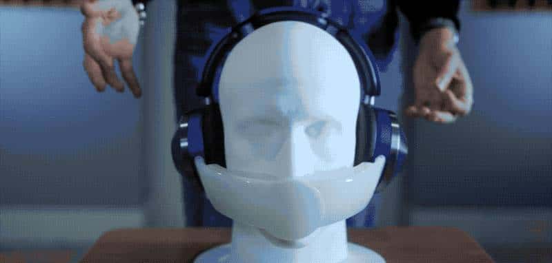 戴森发布了一款戴在嘴巴上的耳机，我还以为愚人节提前来了呢