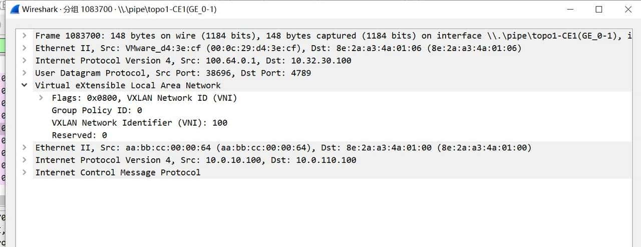 linux主机frrouting和华三CE6850建立BGP EVPN邻居并实现三层互通