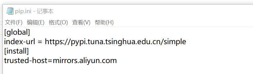 修改anaconda的配置镜像源为清华的镜像