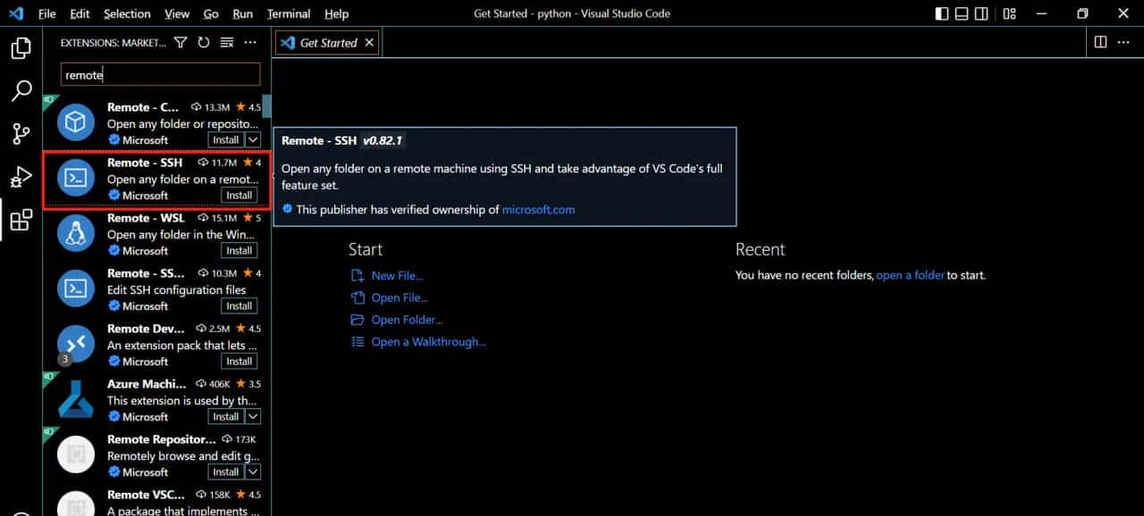 windows配置VSCODE+python（anaconda）+ubuntu服务器
