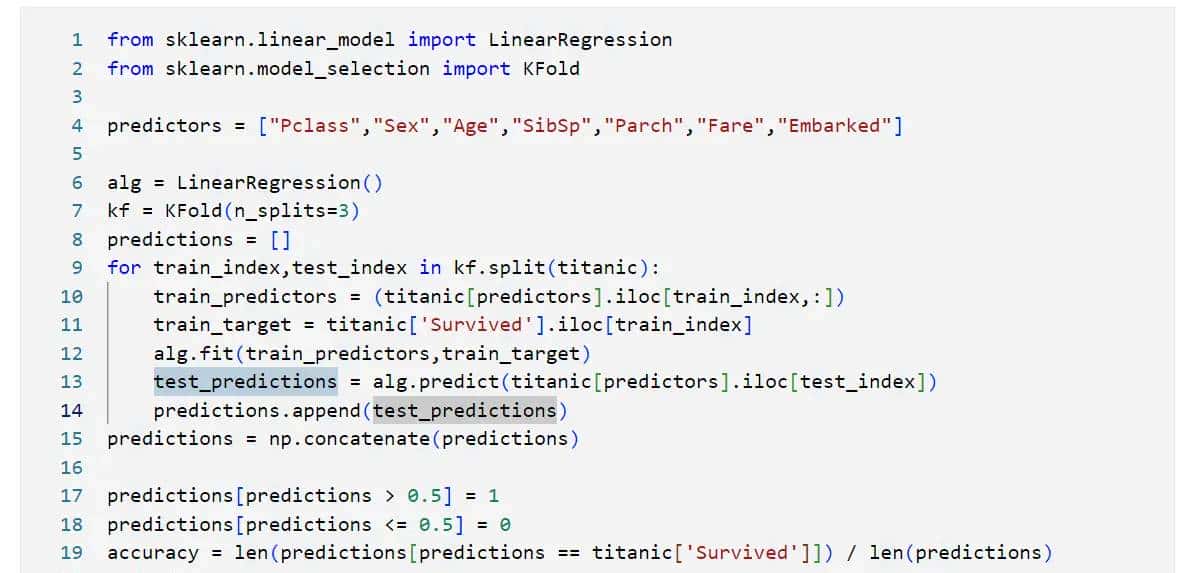 机器学习--泰坦尼克号获救预测案例
