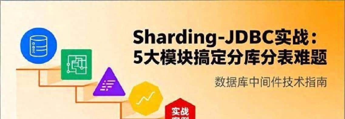 Sharding-JDBC实战：5大模块攻克分库分表痛点 - 宋马