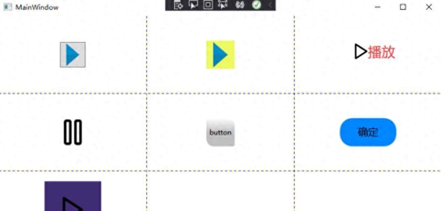 C#_WPF_按钮模板及自定义控件的使用