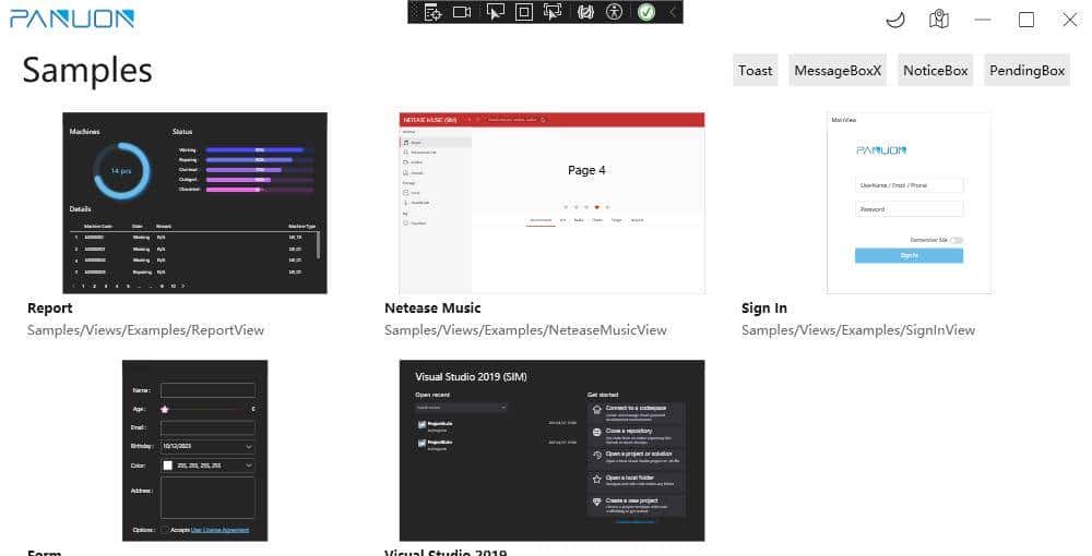 推荐4款开源、美观的WPF UI组件库