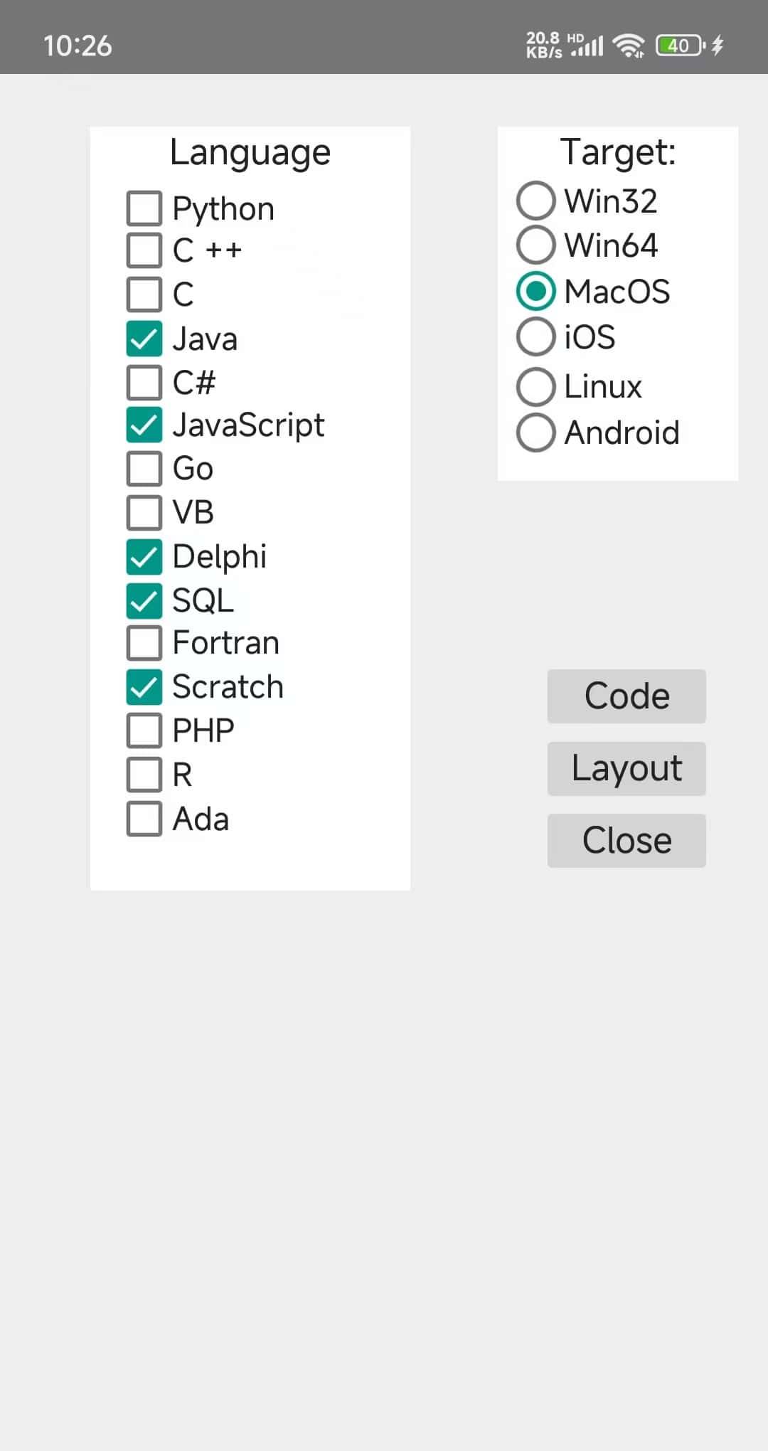 使用Delphi跨平台开发Android App