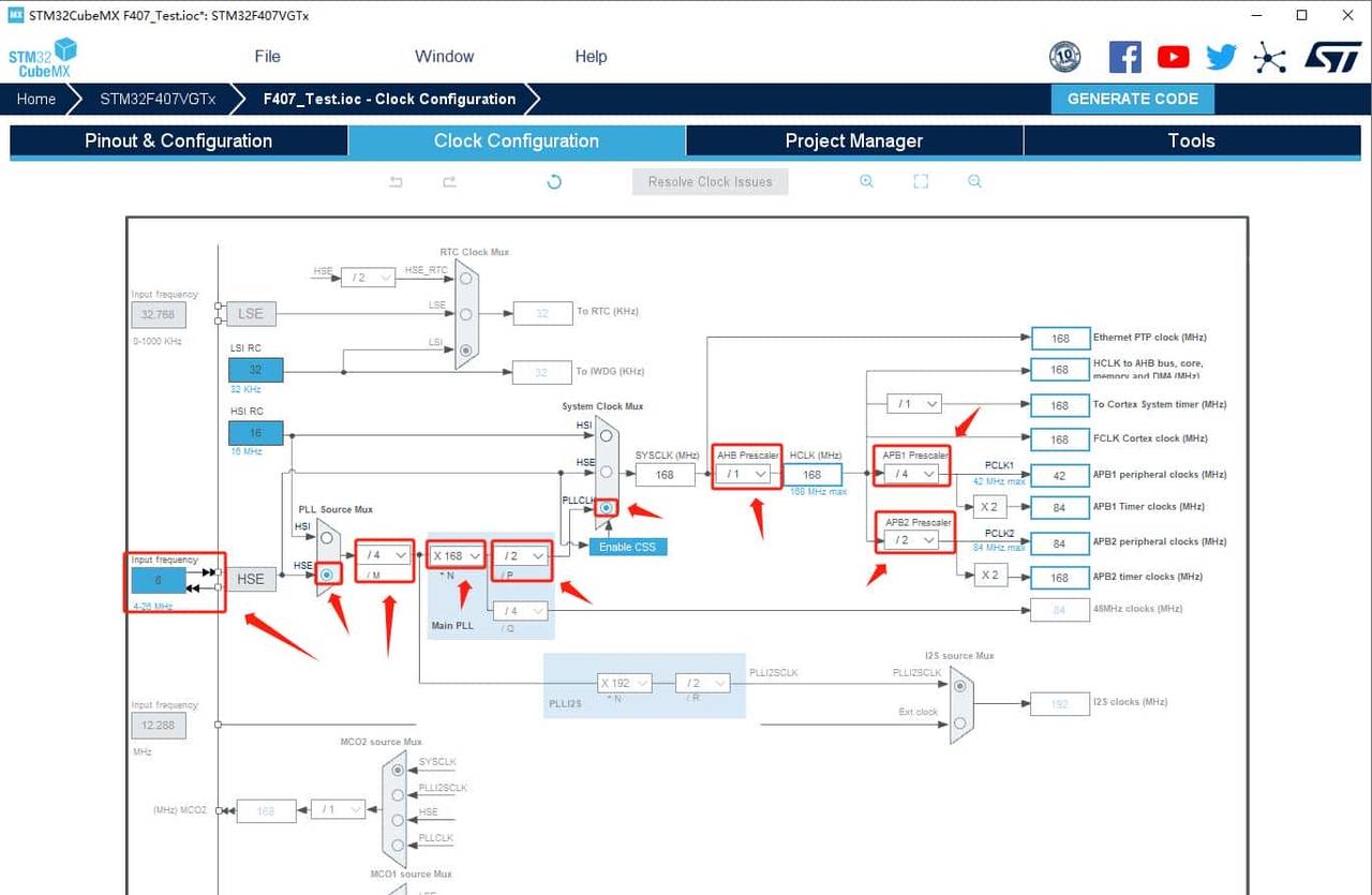 Simulink F407VGT6实现硬件在环