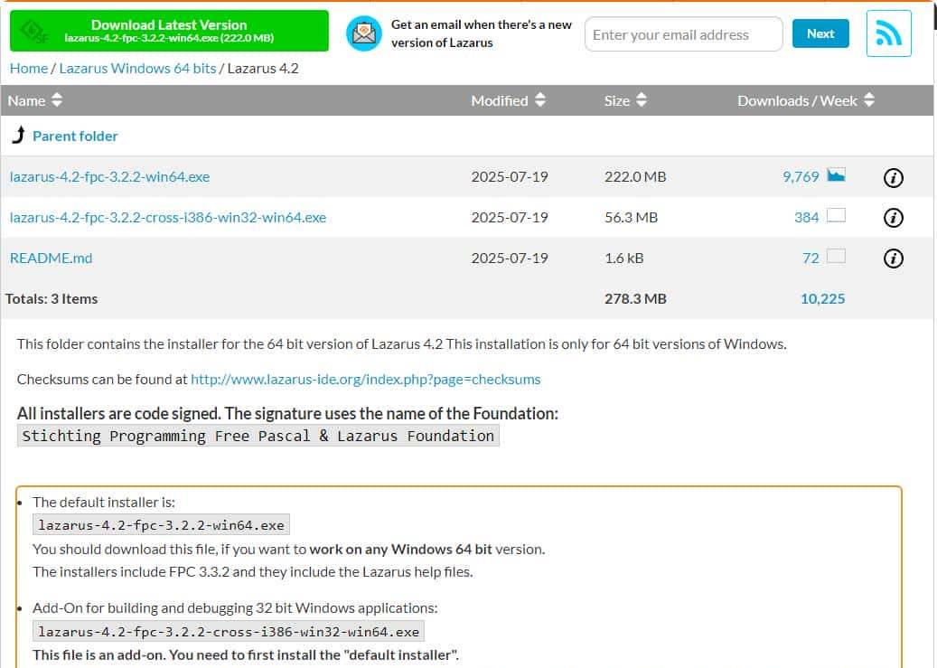 真给力！Lazarus 4.2 正式发布，delphi7粉丝的福利！