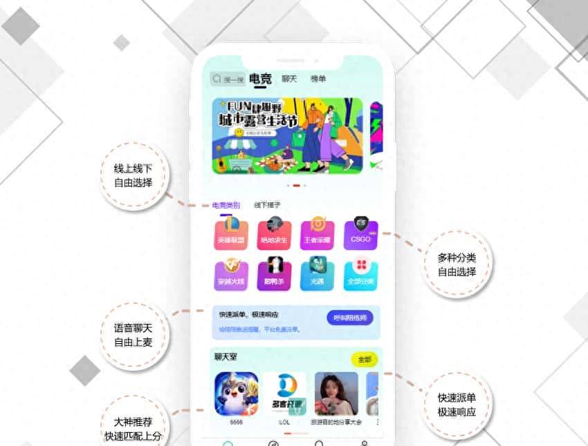 用 UniApp 跨端 + TP6 后端，快速搭建同城技能陪玩小程序（源码开源）