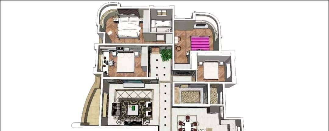 大师都在用的全屋场景SU模型合集来了