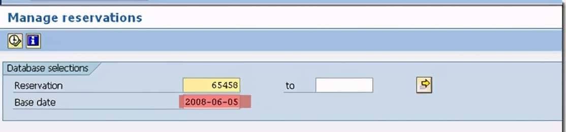 MM 预留的详细运用