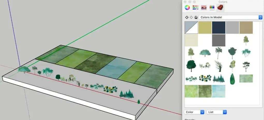 SketchUp杀疯了!10分钟搞定城市景观图纸