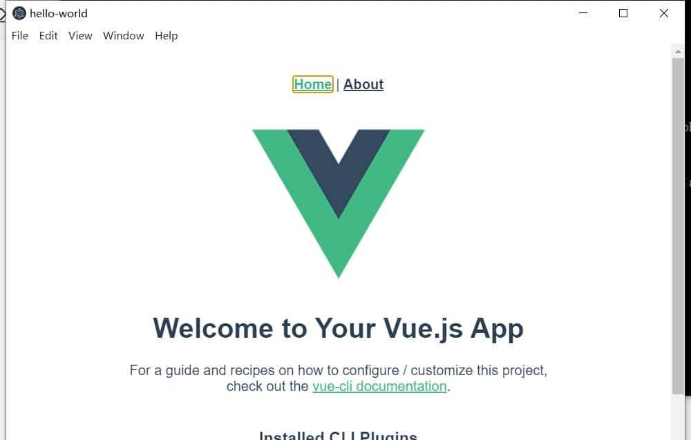 简单实现vue与electron的集成