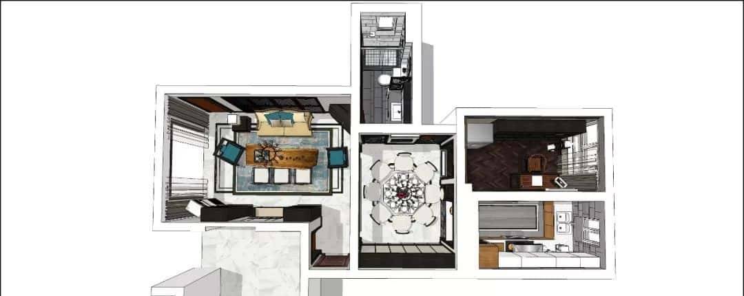 大师都在用的全屋场景SU模型合集来了