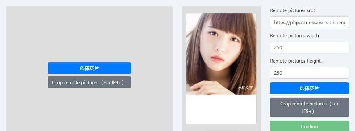超好用 Vue.js 图片裁切组件Vue-ImgCutter