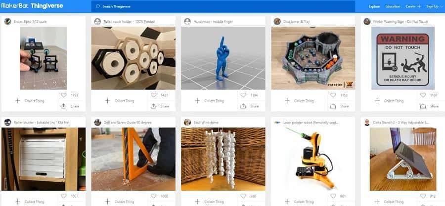 10个最流行的免费STL模型文件下载网站【3D打印】