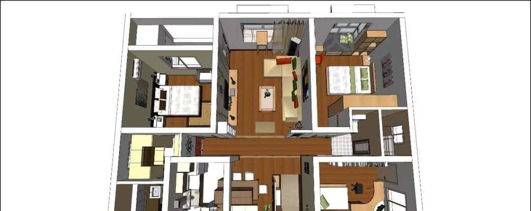 大师都在用的全屋场景SU模型合集来了