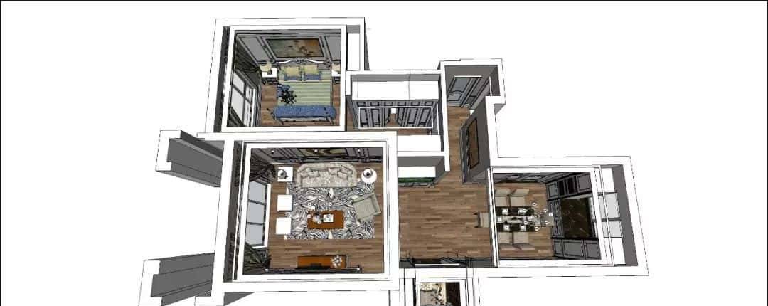 大师都在用的全屋场景SU模型合集来了