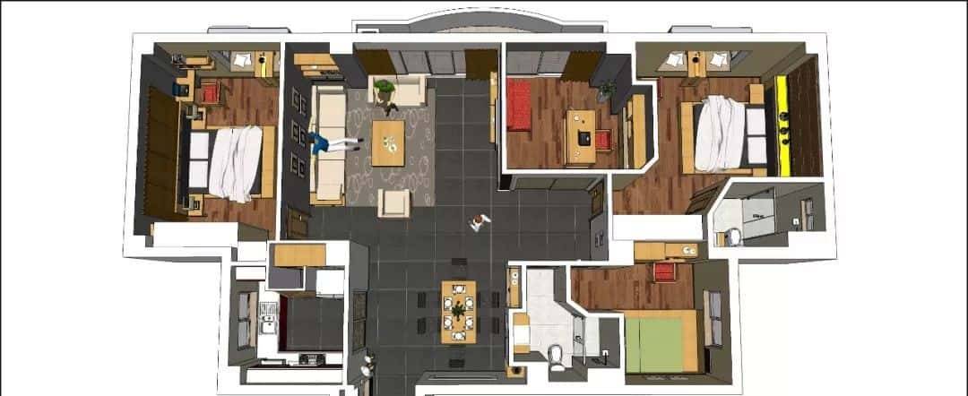大师都在用的全屋场景SU模型合集来了