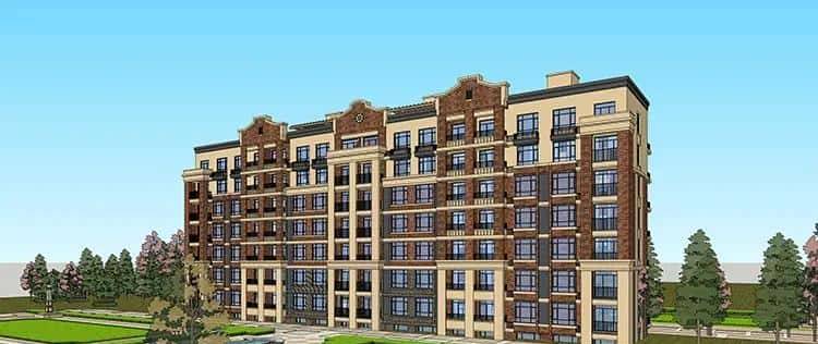 英式多层住宅参考模型 - 宋马