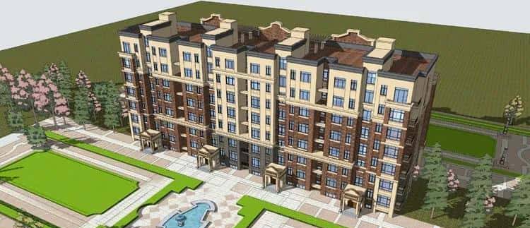 英式多层住宅参考模型 - 宋马