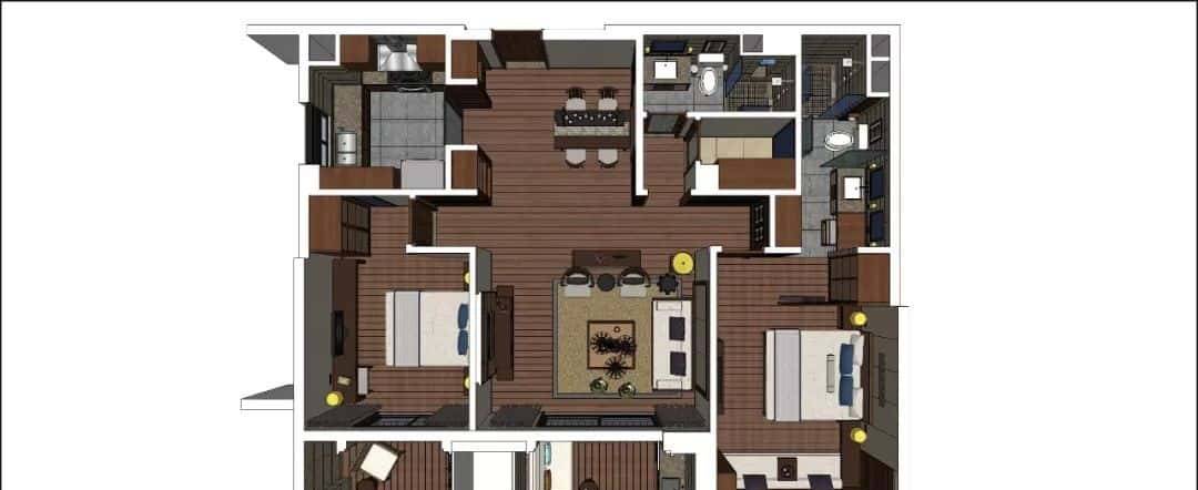 大师都在用的全屋场景SU模型合集来了