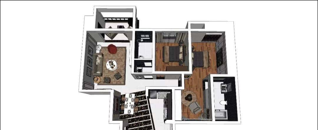 大师都在用的全屋场景SU模型合集来了