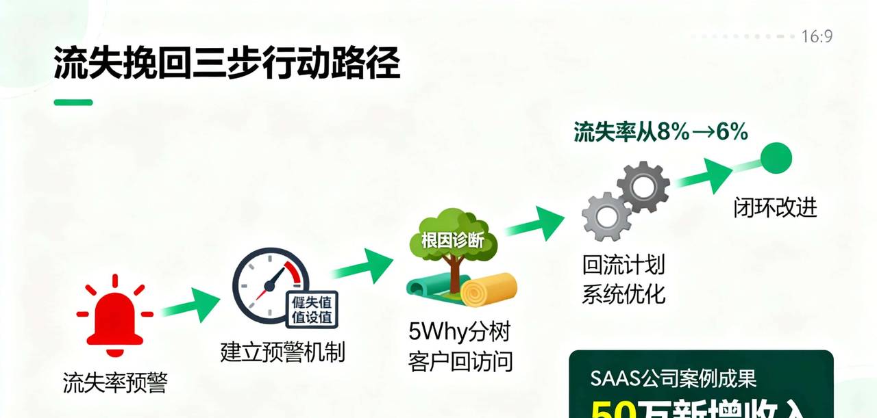 客户流失率飙到8%？别慌！3步挖根因、挽客户，利润少亏25% - 宋马
