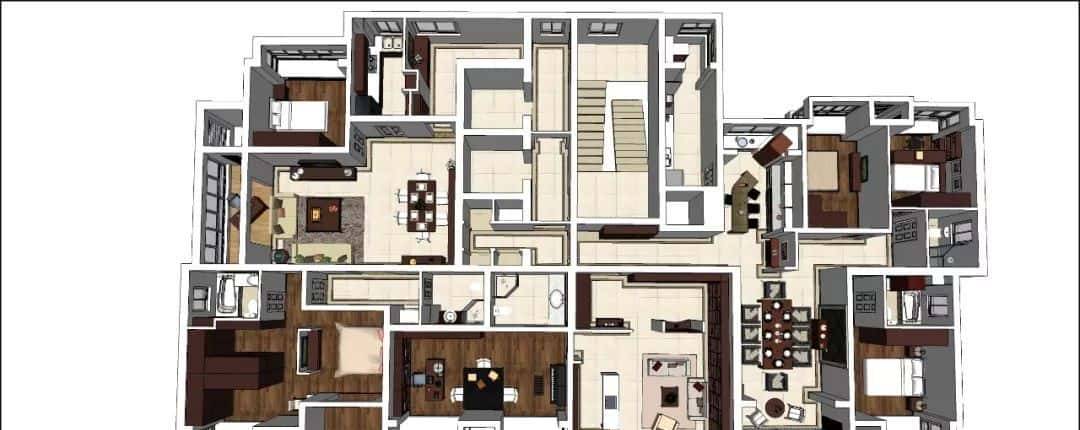 大师都在用的全屋场景SU模型合集来了