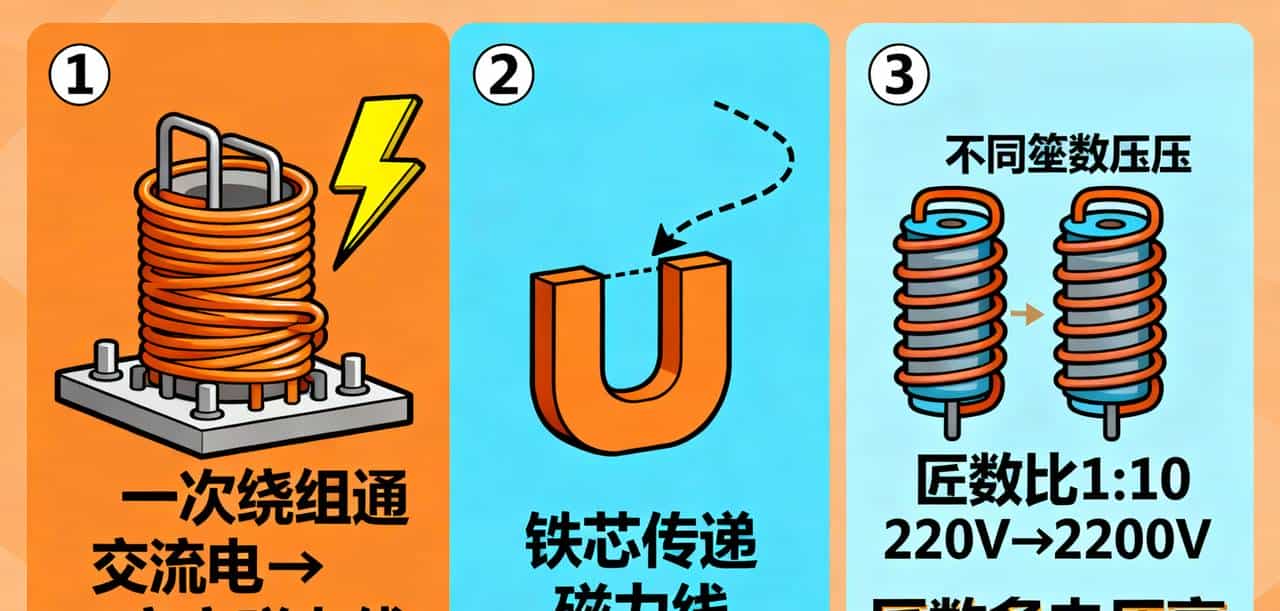 🔥电力小白必看！10 条干货秒懂变压器