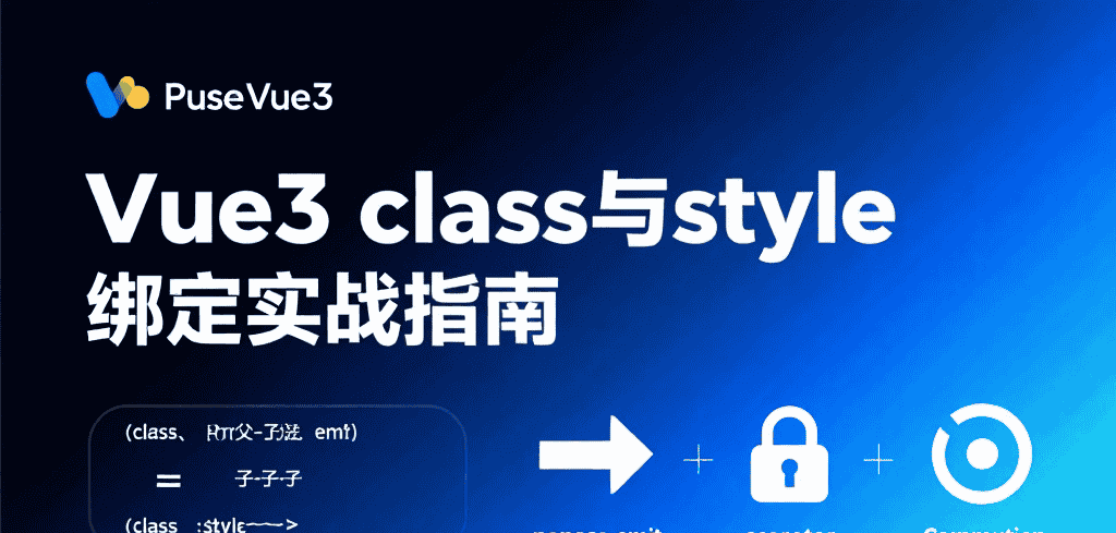 Vue3动态样式管理：如何混合class/style绑定、穿透scoped并优化性能？