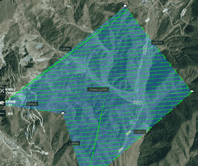 无人机面装任务航线生成：支持凹多边形与地形高程的往复式（Lawnmower）路径算法