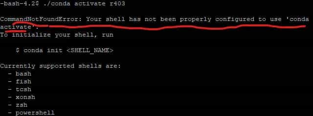 conda启动报错:Your shell has not been properly configured to use ‘conda activate’ - 宋马