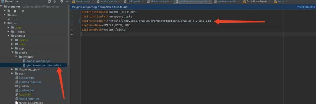 react-native.  Exception in thread "main" java.io.FileNotFoundException: /Users/mac2/Desktop/grad...