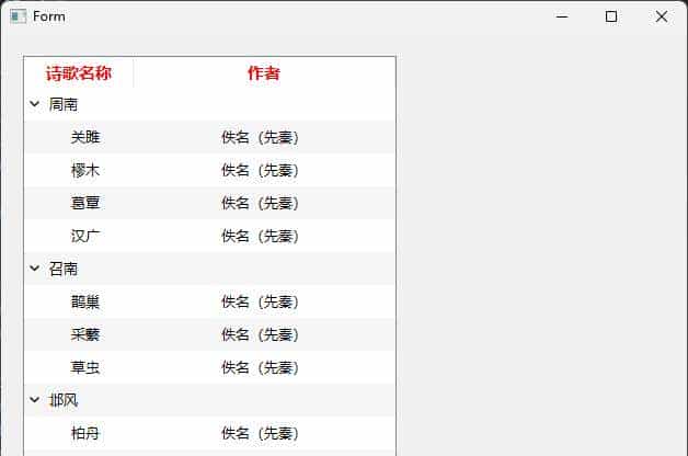 Python学习笔记 | 图形界面Tree Widget和Table Widget组件的实例解析