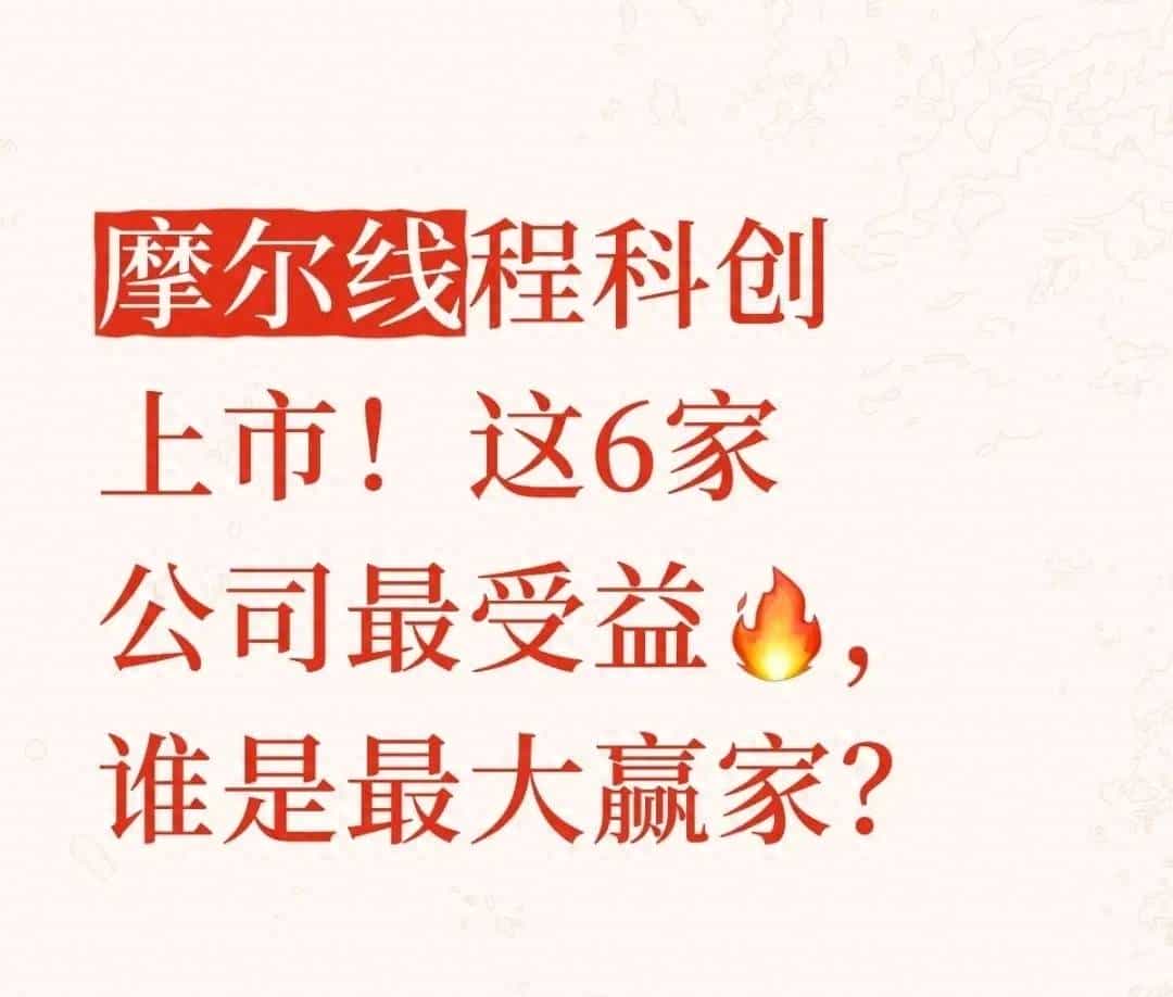 摩尔线程上市！6家公司踩中红利，谁是真赢家？