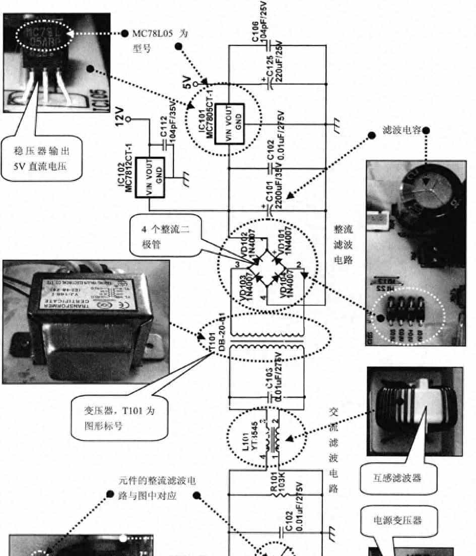 空调变压器降压电源电路的工作原理