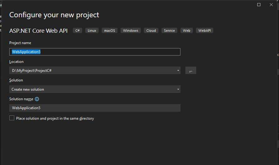 8.Asp.net6 WebAPI入门