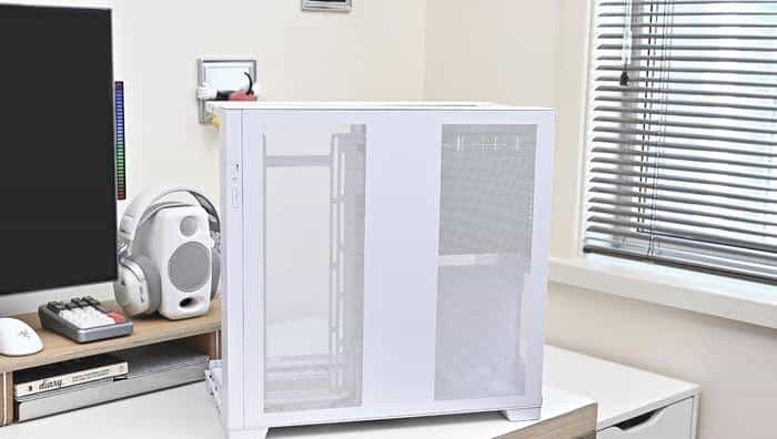 搭建无边海景房——影驰 Z790+ROG 龙王 3+联力积木风扇 P28 装机展示