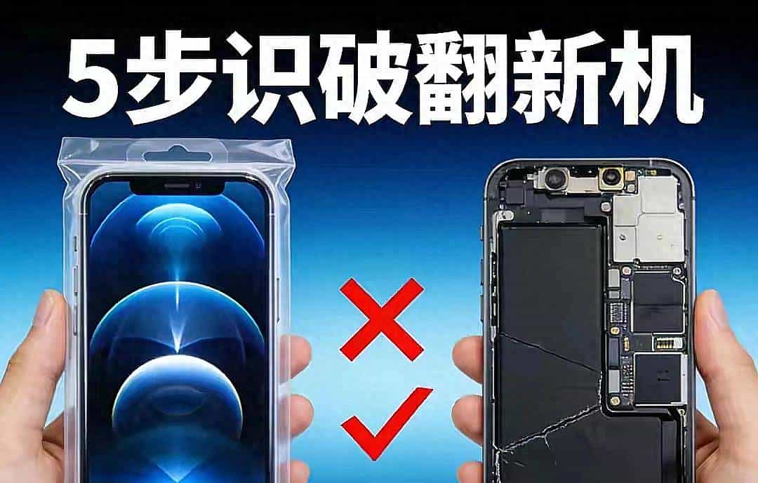 别被型号代码骗了！5个验机技巧，老板从不主动说